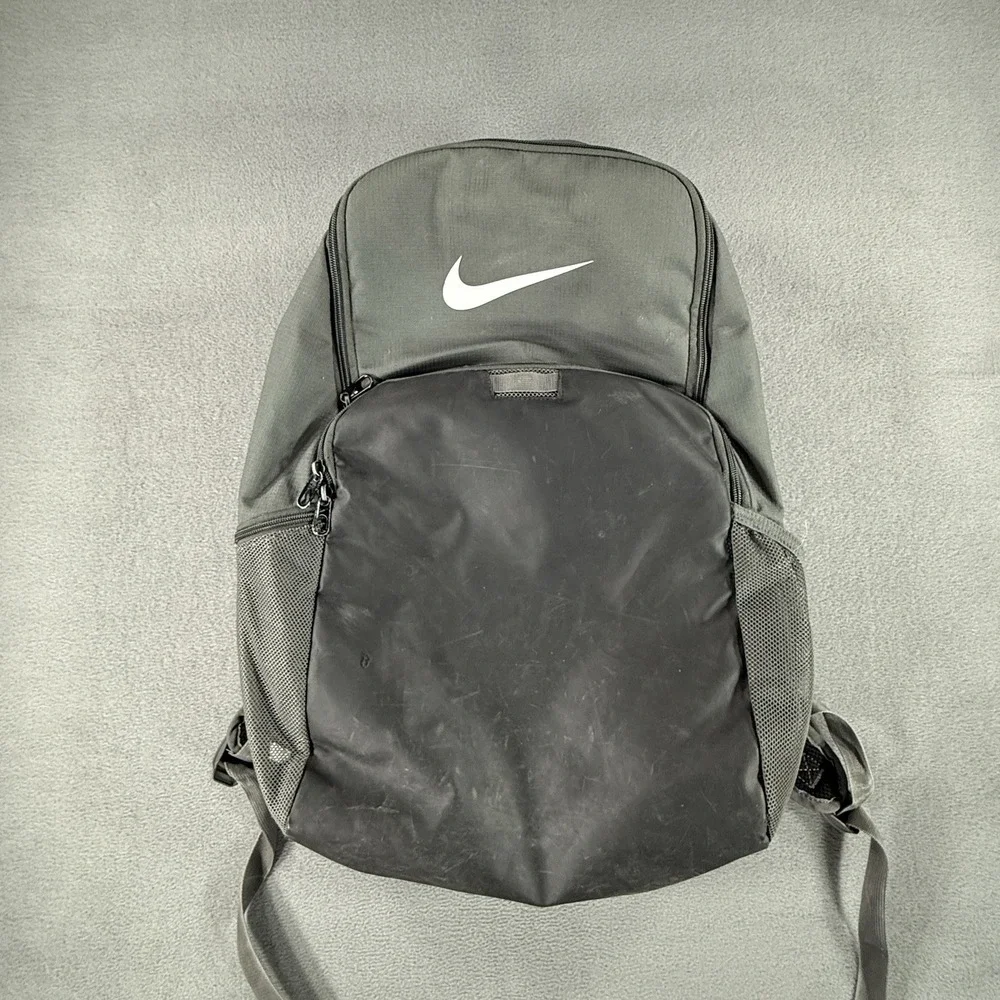 Nike Brasilia 9.5 Gym Training Extra Large Backpack 30L BA5959-010 Gray XL